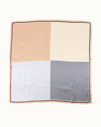 Zaya zijde sjaaltje multi stripes - Bij Keesje - Bij Keesje