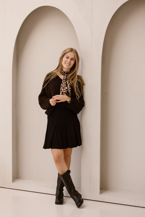 Zena trui bruin - Bij Keesje - Bij Keesje