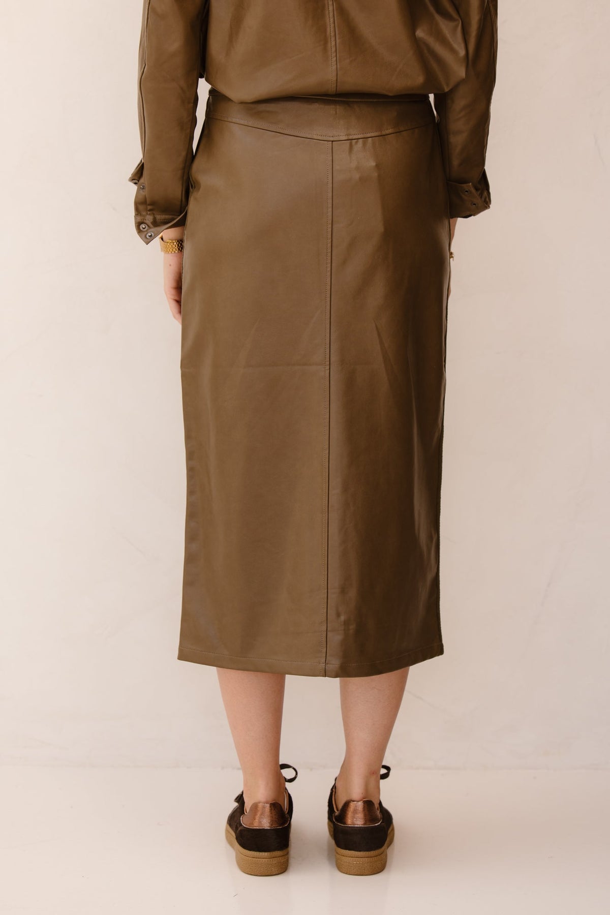 Zendaya skirt olive green - Bij Keesje - G - maxx