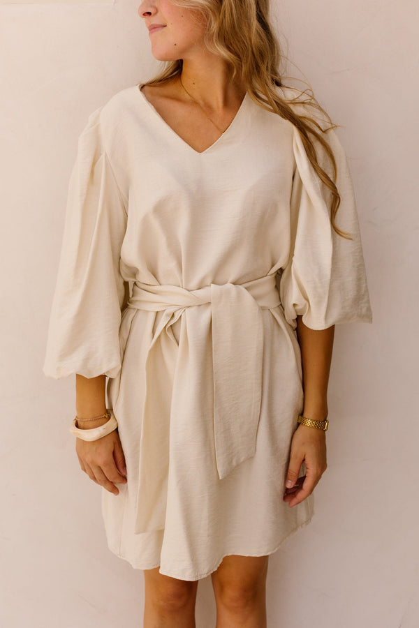 Zia dress beige - Bij Keesje - Bij Keesje - Jurk