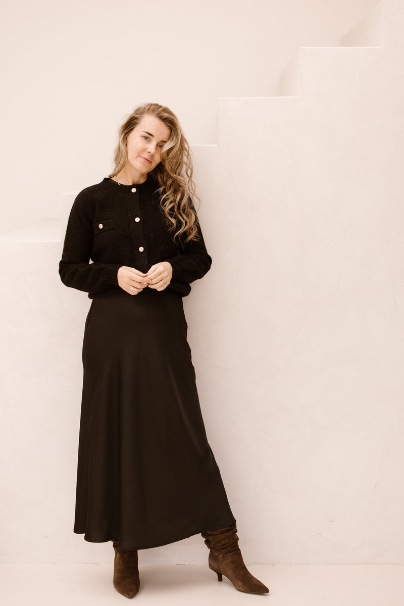 Ziza cardigan black - Bij Keesje - Bij Keesje