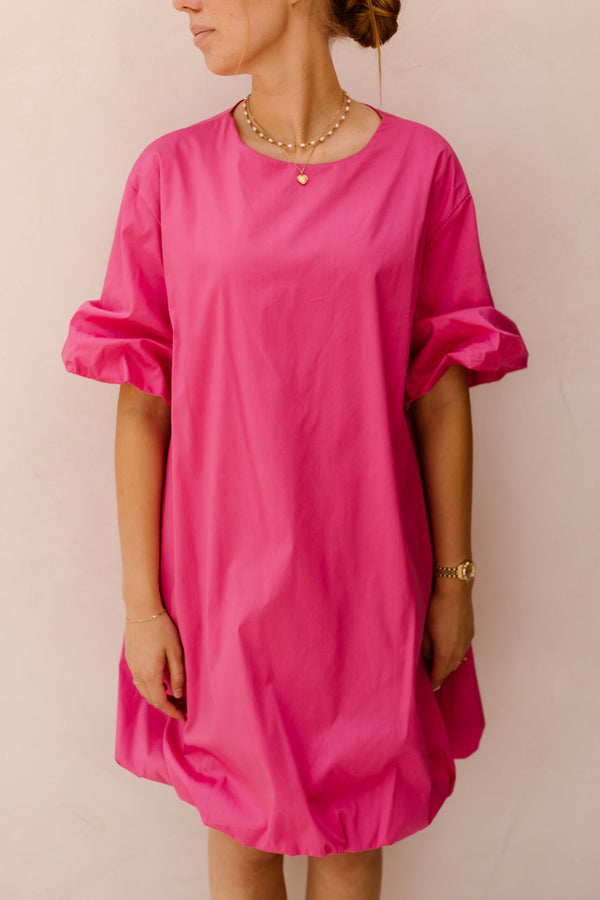 Zoe jurk roze - Bij Keesje - Bij Keesje - Jurk