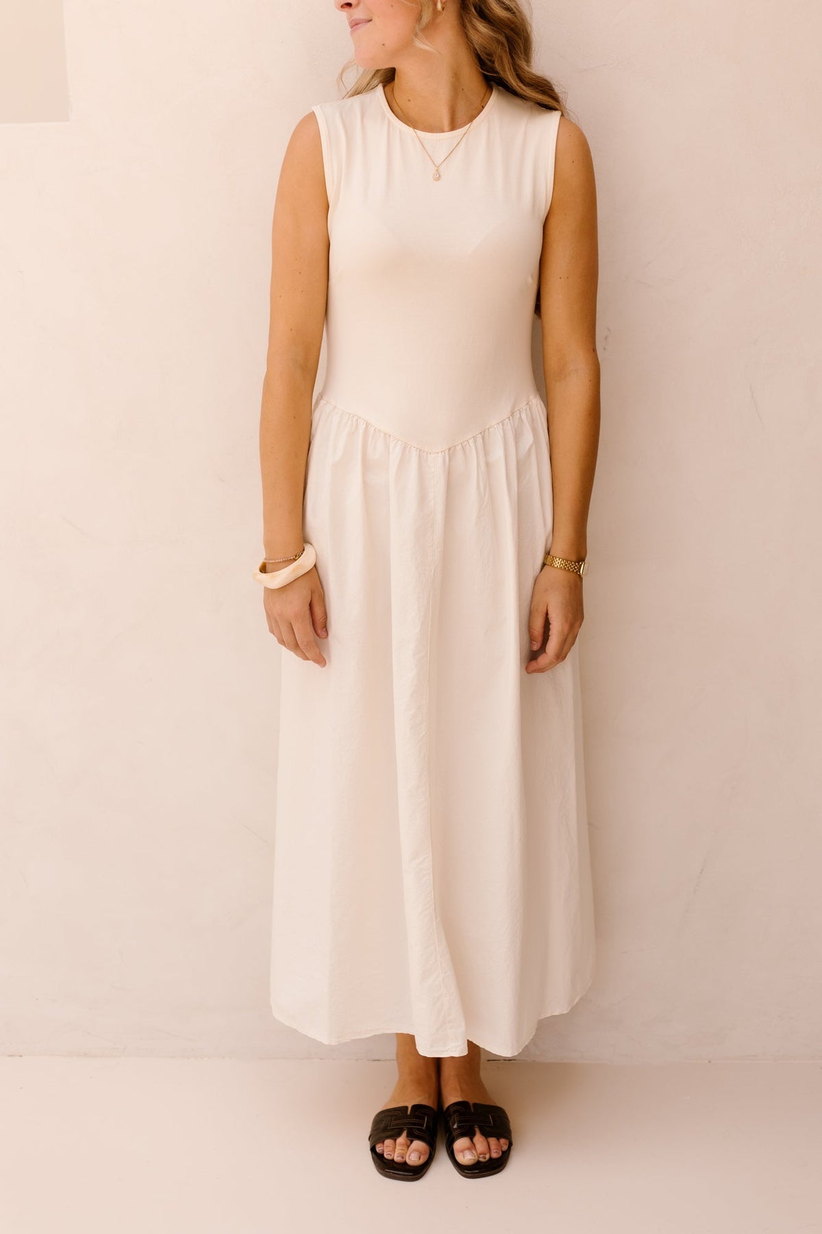 Zofia jurk creme - Bij Keesje - Bij Keesje - Jurk