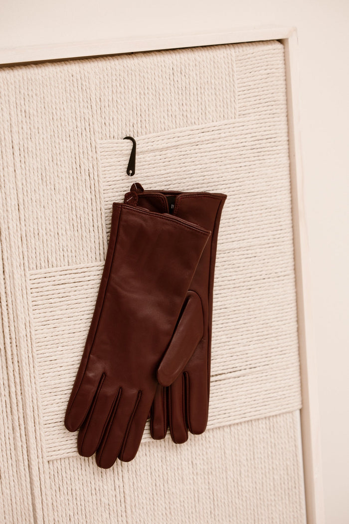 Zoya handschoen bordeaux - Bij Keesje - Bij Keesje